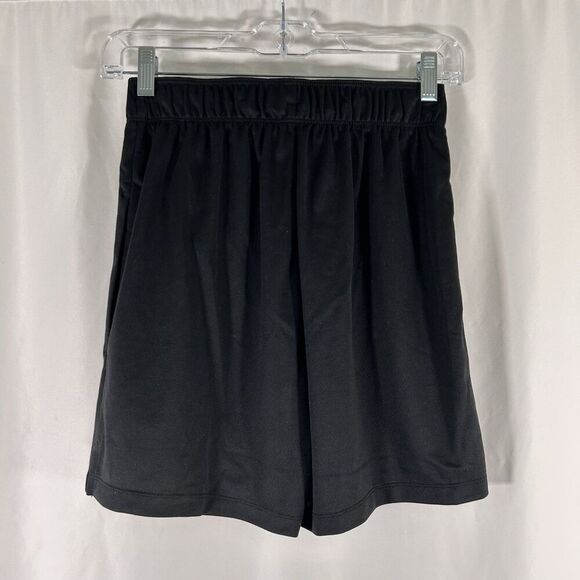 New Nike Shorts Women's XS Black Pull On Drawstring Pockets Loose Fit Dri-Fit - Picture 6 of 8